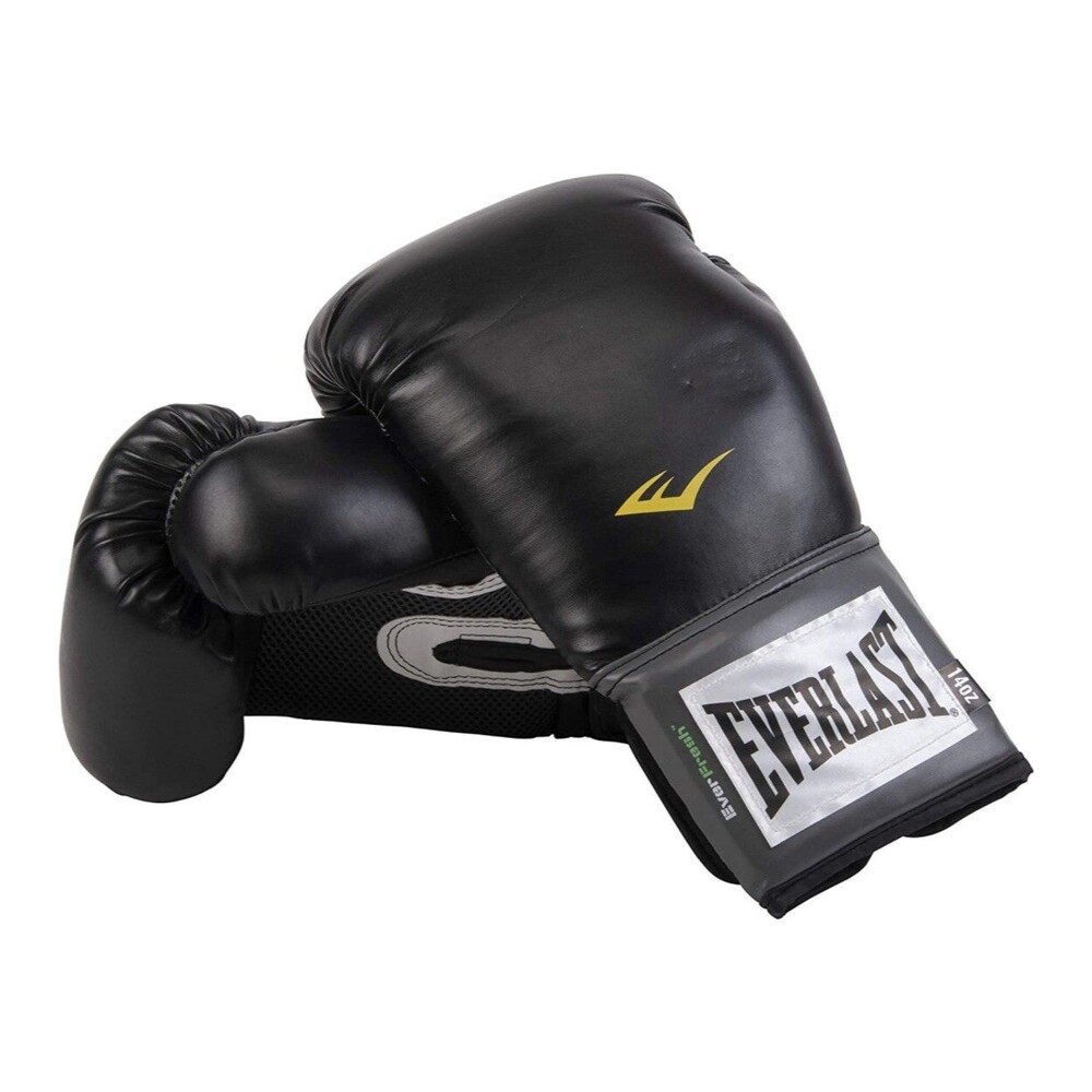 Everlast Pro Style Training Boxing Gloves 16 oz Black Adult Sparring